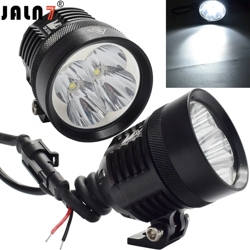 JALN7 LED Vožnja Svetlobe Motocikel Smerniki Spredaj E-Kolo Meglo Pozornosti 40W 6400LM 10V-85V Nepremočljiva