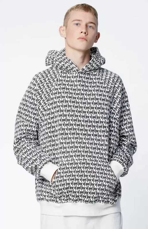 Jeseni, pozimi Evropske American high street hoodies modne blagovne znamke moški ženske pismo MEGLO Tiskanje puloverji Bombažne trenirke moški