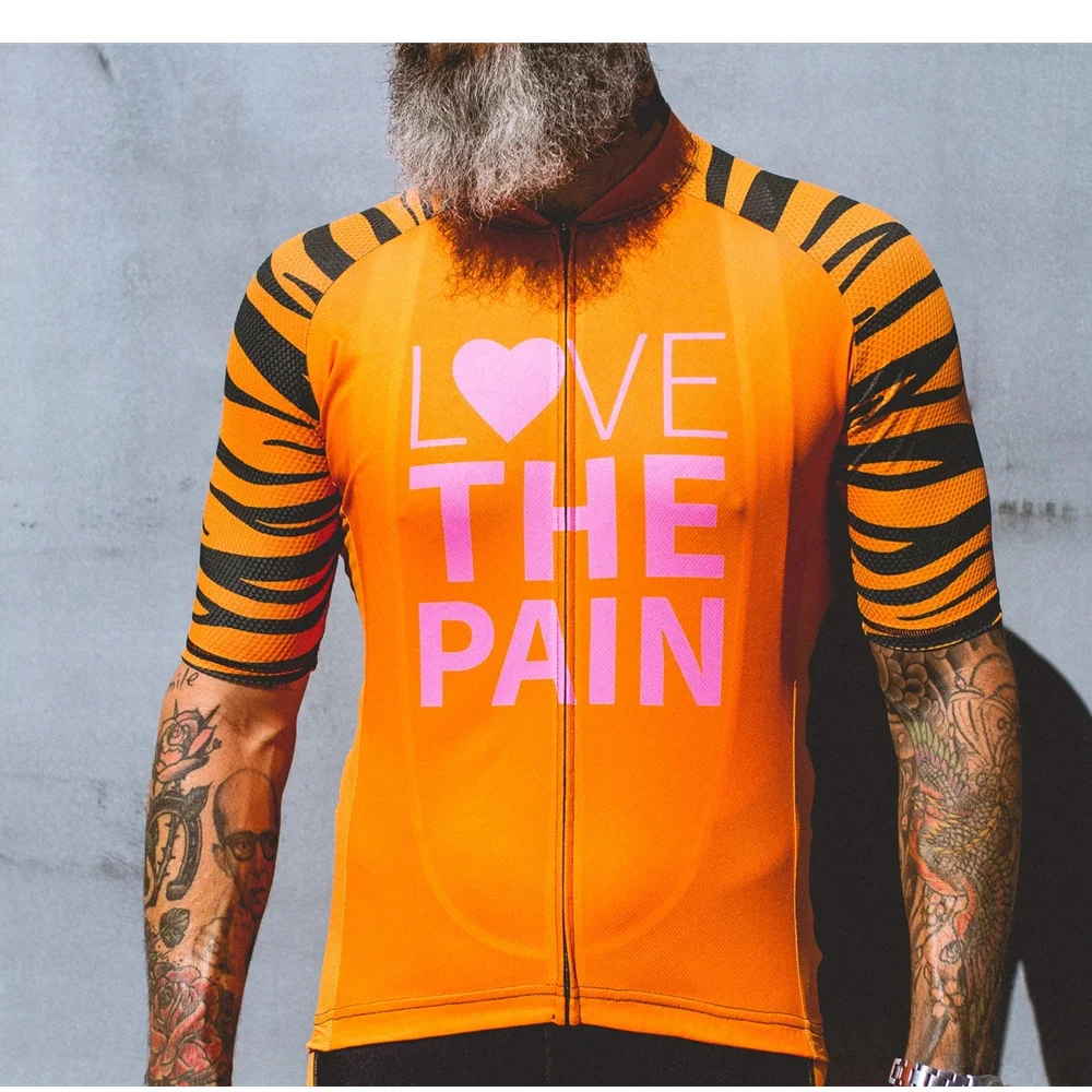2020 novo ljubezen bolečina moški kolesarski dres komplet Ropa Ciclismo mtb kolo Oblačila Obleko Poletnih Športih na Prostem Jersey Kolo Nositi kit