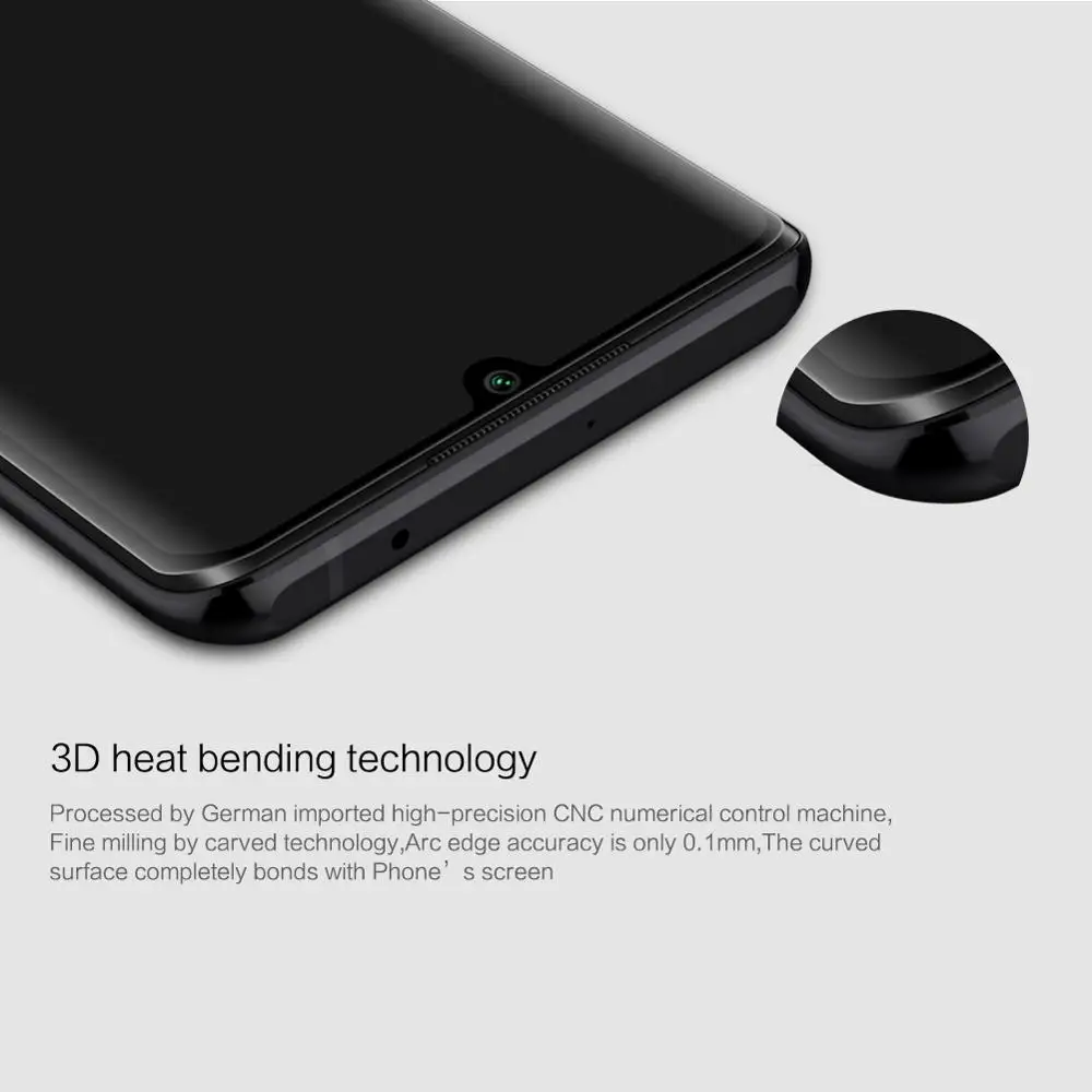 Nillkin za Xiaomi Mi Opomba 10 10 Pro CC9 Pro Kaljeno Steklo 3D CP+ MAX Polno Kritje Screen Protector Film, ki Mi Opomba 10 Pro Stekla