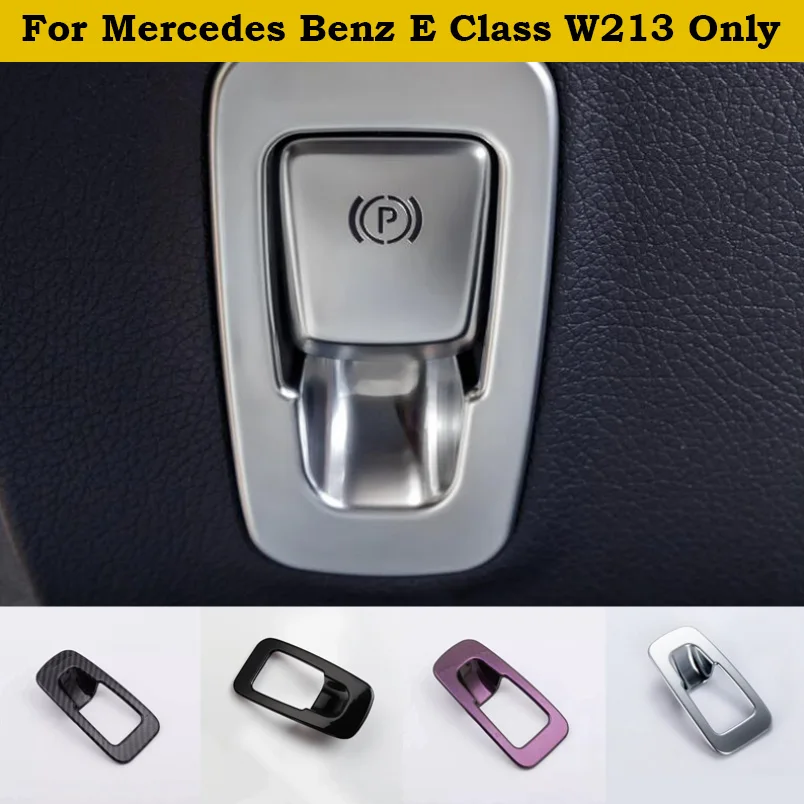 Pribor Za Benz E-Razred W213 2016 2017 2018 ABS Pearl Chrome Elektronske ročne zavore Okrasni Pokrov Trim Kit