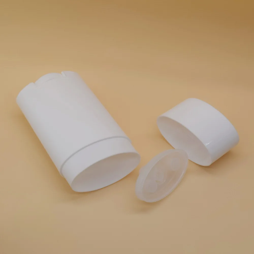 100 kozarcev 2.5 Oz 75ml Deodorant Posode Prazne Plastične Bele Twist-Up Povratne Cevi za DIY Dezodorant v stiku Pete Balzam za Kozmetične