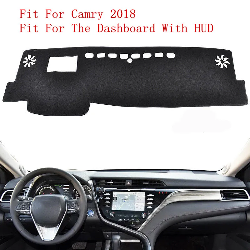 Za Toyota Camry 8. XV70 2018 2019 Avto nadzorna plošča Pokrov Mat Pad Sonce Odtenek Instrument Zaščitne Dashmat Dash Preprogo Dodatki