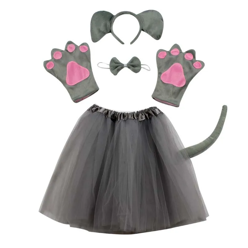 Otrok odraslo Žival kostum slon čebel opica medved, volk žaba fox prašičev rokavice glavo Halloween party cosplay dekle krilo risanka