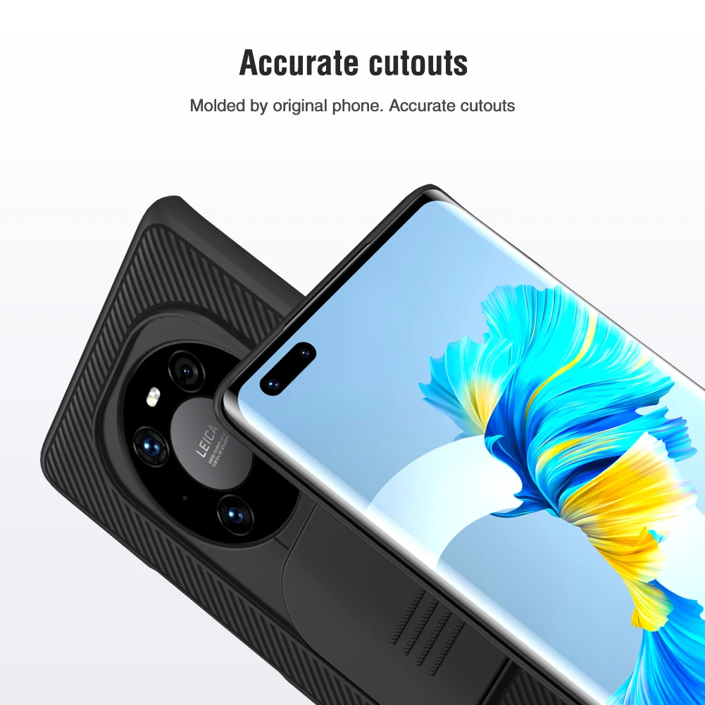 Za Huawei Mate 40 Pro + Plus Primeru Nillkin CamShield Stran Kamere Zaščitni Pokrov Ohišja