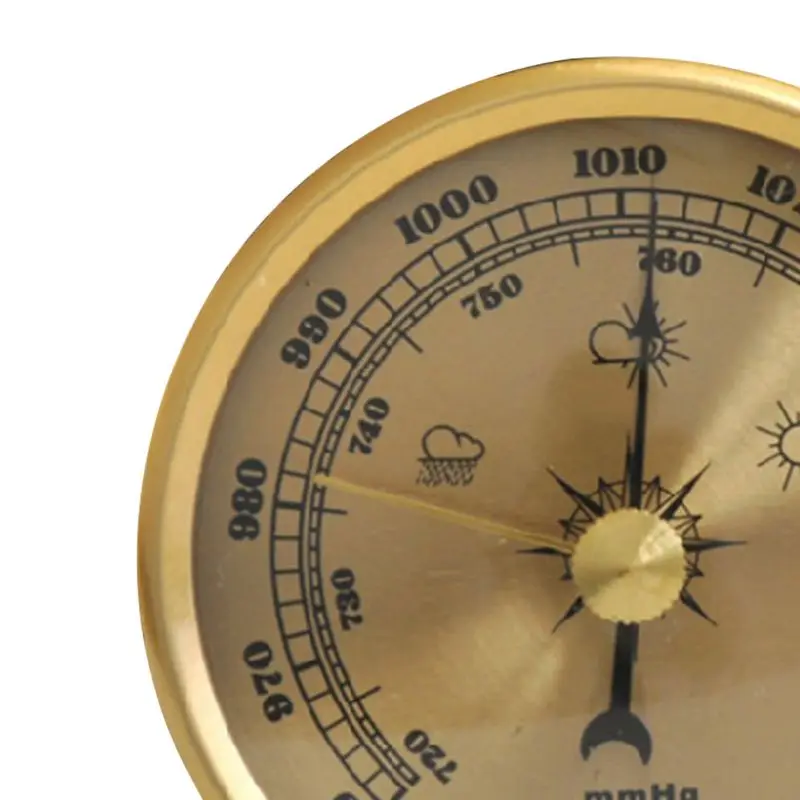 Gospodinjski Barometer Merilnik Tlaka Vremenske Postaje Steni Visi Atmosferski Večfunkcijsko Termometer, Higrometer