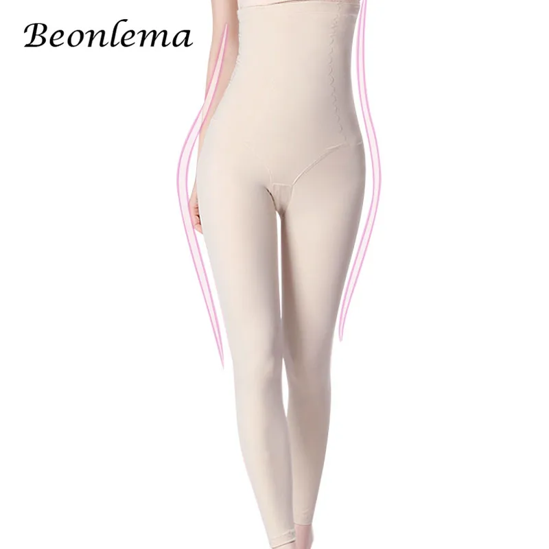 Beonlema Noge Modeliranje Shapewear Za Ženske Rit Podizač Hlače Visoko Pasu Brezhibno Telo Oblikovalci Ženski Stretchy Perilo S-3XL