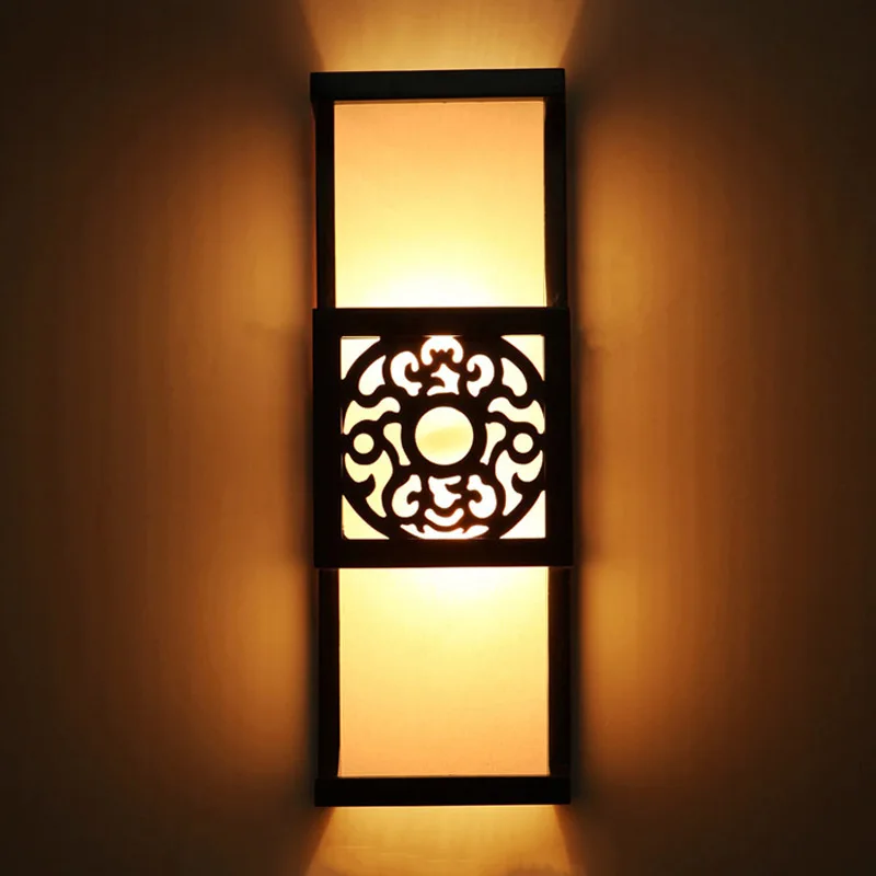 Kitajski, klasični antični zid svetlobe spalnica foyer rov lučka za prehod koridorja imitacije pergamentni papir
