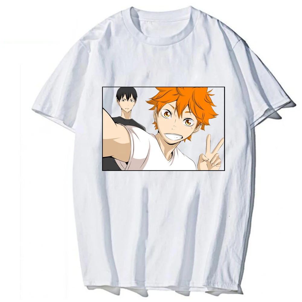 2020 Janpanese Anime Haikyuu unisex Majica Poletje Grafični Tees Natisnjeni T-shirt Poletje Smešno Vrhovi