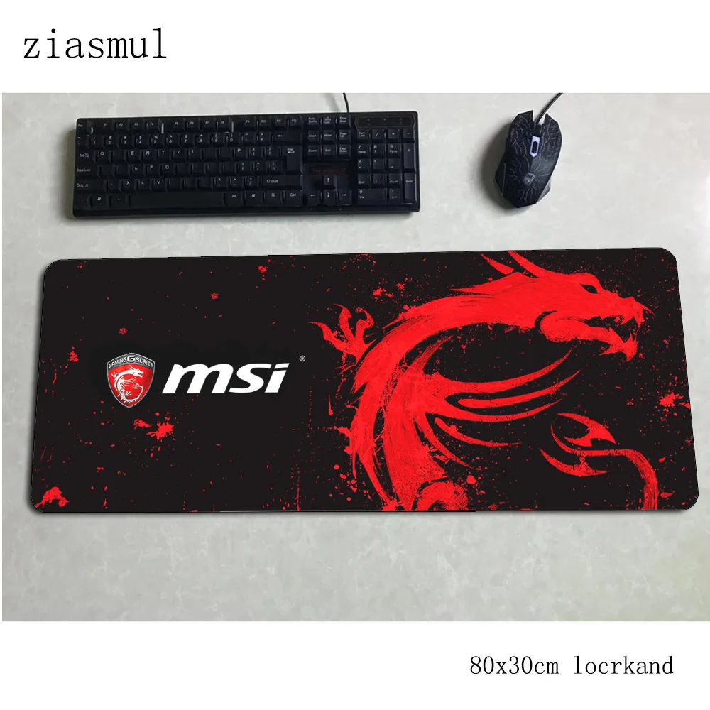 Msi padmouse 80x30cm gaming mousepad igra najcenejši kul nove mouse pad igralec računalniški mizi najboljši prodajalec mat notbook mousemat