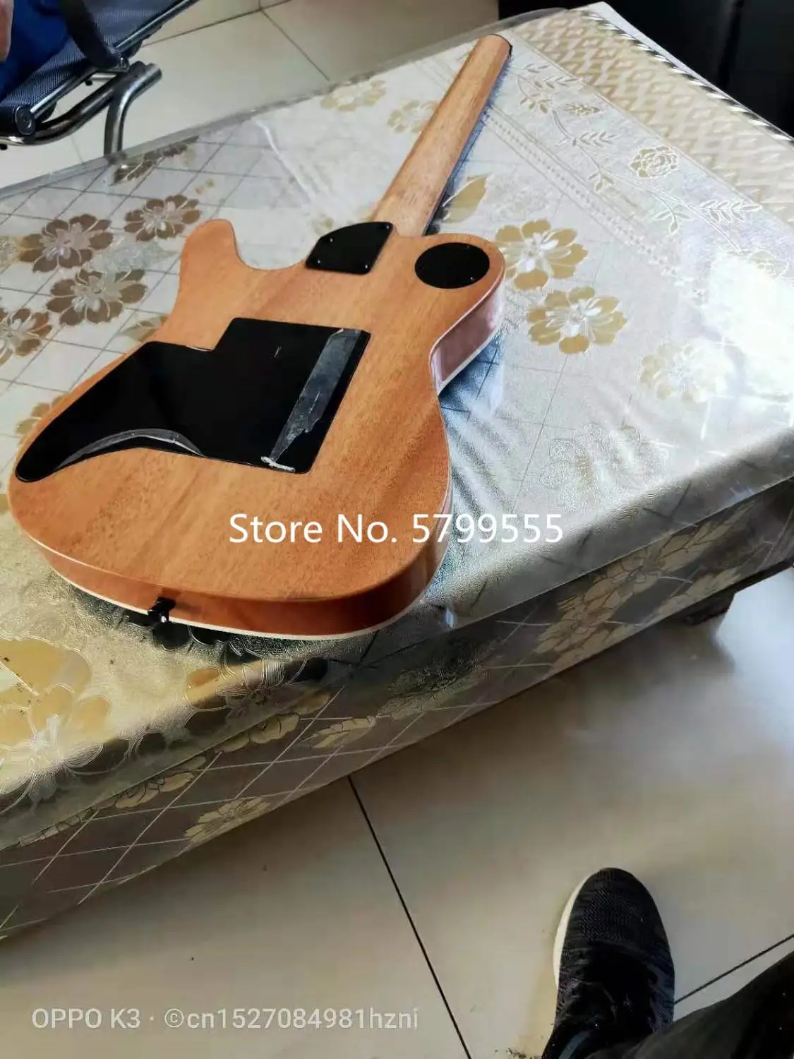 Nova 6-niz brez glave električna kitara, oblikovana, multi-color neobvezno, plamen javorjevega lesa, palisander fingerboard, brezplačna dostava