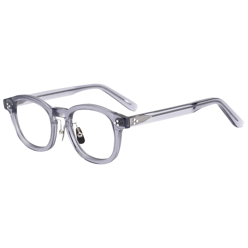 Classic Vintage Ročno Izdelan Acetatni Očala Okvirji za Moške, Ženske Retro Kvadratnih Optična Očala za Kratkovidnost Recept za Očala