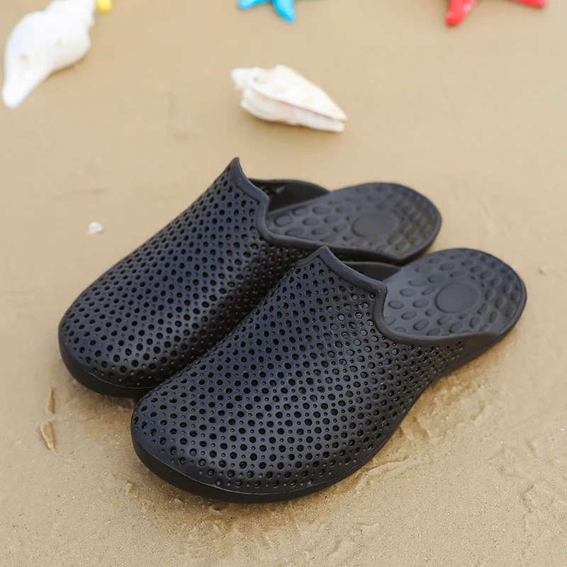 Coslony Gume Maši za Moške Klasičnih Sandale Poletje na Prostem Plaži Čevlji Flip Flop Zdrsne Na Vrtu Platformo Vode Ombre Copate