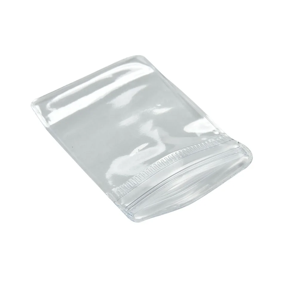 100 kozarcev Ovojnice za Embalažo Bag 70 x 50 mm Jasno PVC Plastike Kovanec Vrečko Primeru Torbica za Shranjevanje