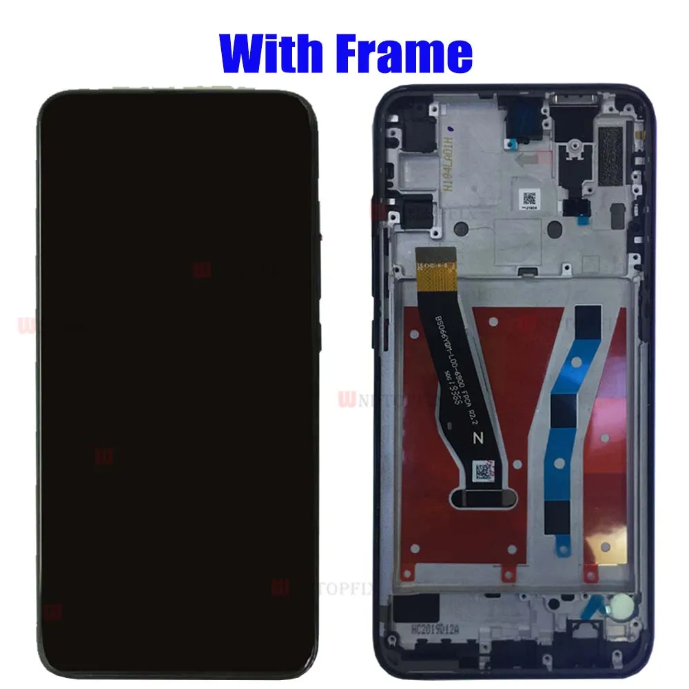 Preizkušen Za Huawei Y9 Glavni Zaslon LCD Zaslon na Dotik Za 6.39