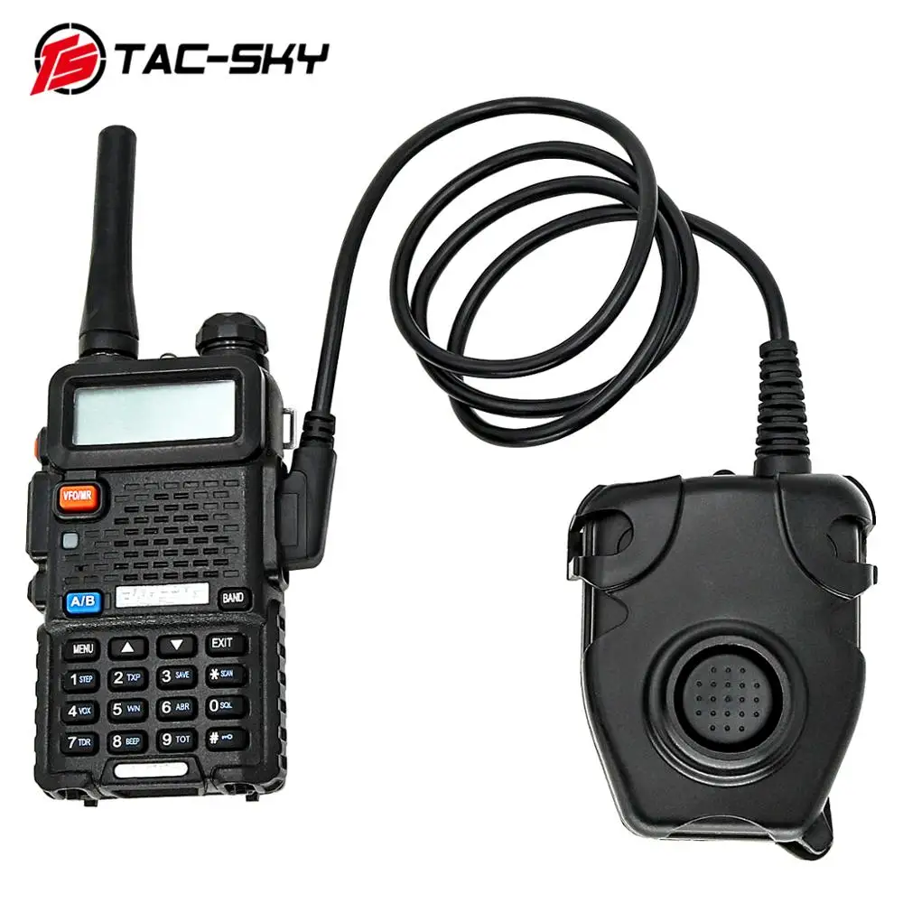 TAC-NEBO PG PELTOR taktično PG peltor pg taktično slušalke K plug adapter za zračno puško, radio vojaške slušalke walkie-talkie pg
