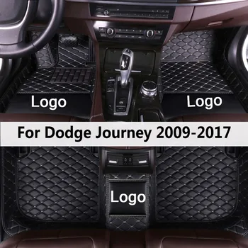 MIDOON Avto predpražnike za dodge Journey (za pet sedežev）2009 2010 2011 2012 2013 2016 2017 po Meri auto stopalo Blazinice