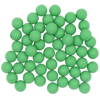 200PCS Večkratno uporabo 0.68 Kalibra Paintball za Zunanjo Streljanje Usposabljanje Elastična Ponovno Uporabni Gume Barve Žogo