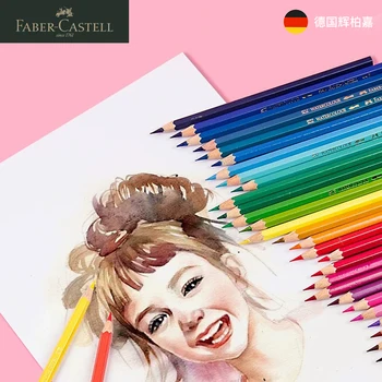 Andstal FABER-CASTELL Vode Barvni Svinčniki strokovno akvarel svinčnik set za risanje študent tiskovine