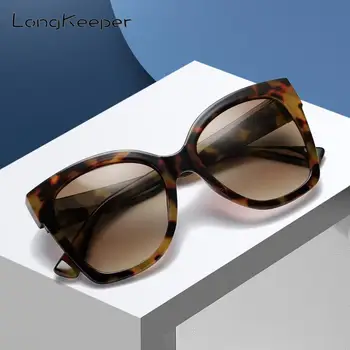 LongKeeper 2021 Retro Prevelik Mačka Oči, Sončna Očala Ženske Luksuzne Blagovne Znamke Oblikovalec Gradient Sončna Očala Srčkan Seksi Dame Očala