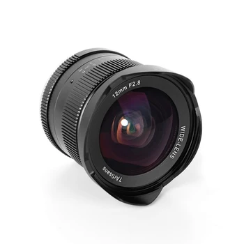 7artisans 12 mm F2.8 Ultra širokokotni Objektiv z Ročnim Ostrenjem Prime Fiksni Objektivi Za E-mount Sony Aps-c Mirrorless Fotoaparati