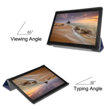 Za Lenovo Zavihku E10 32 GB TB-X104F Tablet 10.1 palčni Tablični Primeru Smart Stati Tri-krat Kritje za Lenovo Zavihku E10 32 GB TB-X104F