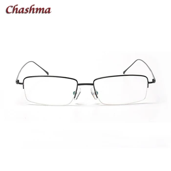Chashma Pol Platišča Titana Očal Okvir Razkošno Očala Moški Modni Preproste Zasnove Zlato Eyeglass Očal Okvir Moški