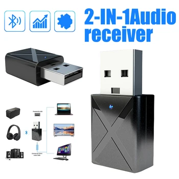 Bluetooth 5.0 Bluetooth Audio Sprejemnik Oddajnik Mini 3,5 mm Stereo AUX Bluetooth Oddajnik TV PC Brezžični Adapter za Avto