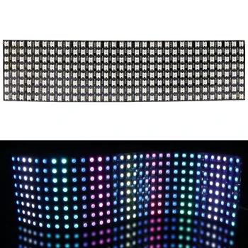 5 8*8,16*16,8*32 Pik WS2812 Prilagodljiv Digitalni LED, ki je Programirana Plošča Zaslon Posamično Prostor Poln Barvni Zaslon Odbor