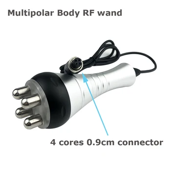 Zamenjajte Wands za LW-101 40KHz Ultrazvočno Kavitacija RF Pralni Telesa, Hujšanje Multipolar Radijske Frekvence, Zamenjava Šobe