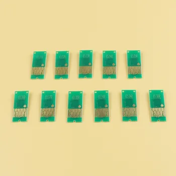 11 barv Auto reset čipi za Epson stylus pro4900 kartuša žetonov T6531-T6539/T653A/T653B