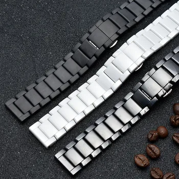 Visoka kakovost Keramike watchband za AR1507 AR1508 AR1508 Samsung Galaxy watch S3 prestavi 46mm watch zapestnica trakov 22 mm