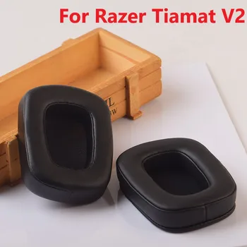 Visoko Kakovostne Slušalke Zamenjava Earpads Blazine za Razer Tiamat V2 7.1 Mehko Udobno Blazinic Kritje za Razer Tiamat V2