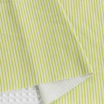 Lepo Roza Modra Zelena Majhnimi Cvetovi Linij & Trak Natisnjena Bombažne Tkanine 50x160cm Posteljnina Quilting Oblačila DIY tkanine