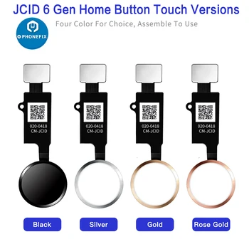 JC 6. 3D Univerzalni Gumb za Domačo stran JCID Prstnih Flex Kabel za iPhone 7 7P 8 8P Meni Tipkovnica Vrnitev Na Off Funkcijo Rešitev