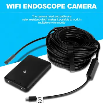 15M HD USB WiFi Endoskop z Vodotesno Kača Kamera za Android in IOS Pametni telefon