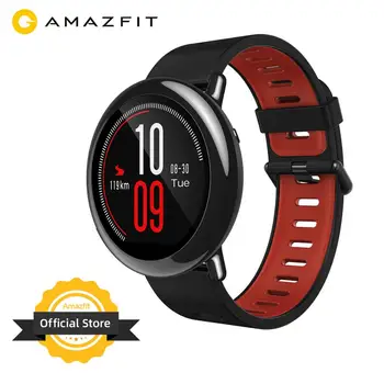 Amazfit Tempo Globalni Različici Smartwatch Pametno Gledati Bluetooth Glasbe GPS, GLONASS Informacije Pritisni in Srčni utrip Za Android telefon