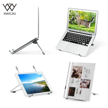 XMXCZKJ Zložljiva Prenosna Laptop Sstand Nosilec za Telefon, Prenosni Laptop Stojala Za Posteljo iz Aluminija Univerzalno Desk Laptop Notebook Stand