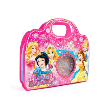 Disney Princesa Zamrznjene Elsa Anna Sofija Luksuzni Paket Ličila Igrača Nalepke Za Nohte Morska Deklica Mickey Minnie Nalepke, Igrače Za Otroka