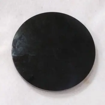Mehiški Obsidian Kajenje Ogledalo Kamen Disk Tezcatlipoca Mehiki, Azteki, Maji