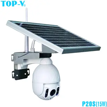 4G Sončne Kamera z Vgrajeno Baterijo Brezžični Prostem Varnosti CCTV Kamere