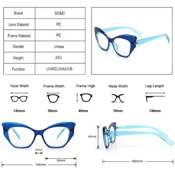 TAKO&EI Moda Cat Eye Candy Barve Ženske Nohtov Očal Okvir Ins Priljubljena Jasno, Leče za Očala Moških Optična Očala za Kratkovidnost Okvir