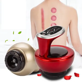 Električni Strganje Instrument Body Back Massager Cupping Acupoints Vakuumske Gua Sha Naprave Zdravo Nego, Kozmetični Salon Lajšanje Stresa
