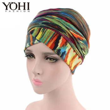 Nove Afriške Design Cvjetnim Natisne Headscarf Dolgo Glavo, Šal Turban Šal Osnove Indijski Bandanas muslimanskih skp