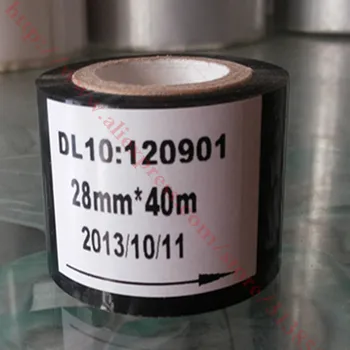 Brezplačna dostava kabla oznako tiskalnika s Črnilom Traku THJ-11-2 40m * 28 mm, Za žice ce pralni NN-DT7 / 9/11 NN-S7