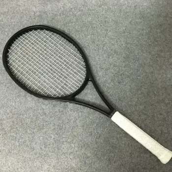 NOVE navade, ogljikovih vlaken teniški lopar Tajvan OEM kakovost teniški lopar 315 g Federer black lopar