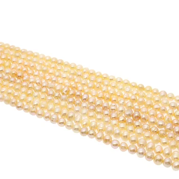 Naravnih sladkovodnih biserov 4-5mm Baročno svoboden kroglice Star nakit, izdelava DIY Zapestnice, ogrlice Uhani Nakit dodatki