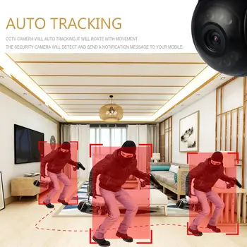 SNOSECURE 3MP PTZ Wifi IP Kamera Varnosti CCTV Auto Tracking dvosmerni avdio Kamera ONVIF AI Človeško Zaznavanje Zunanji Brezžični Cam