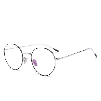 Optičnih Očal Okvir Ženske Kovinski Letnik Krog Letnik Recept Očala 2019 Moških Retro Očala Optični Okvir Očal