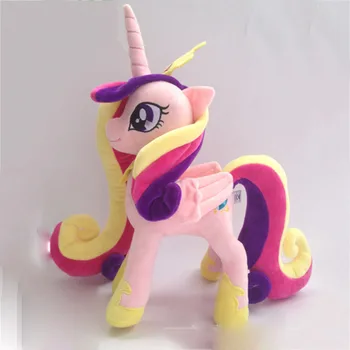 Moj Mali Ponija 35 cm Igrače Rainbow Unicorn Prijateljstvo magic Igrače, Pliš Plišaste Igrače Magic za Otroke Sedanje Dekle, Igrače za Otroke